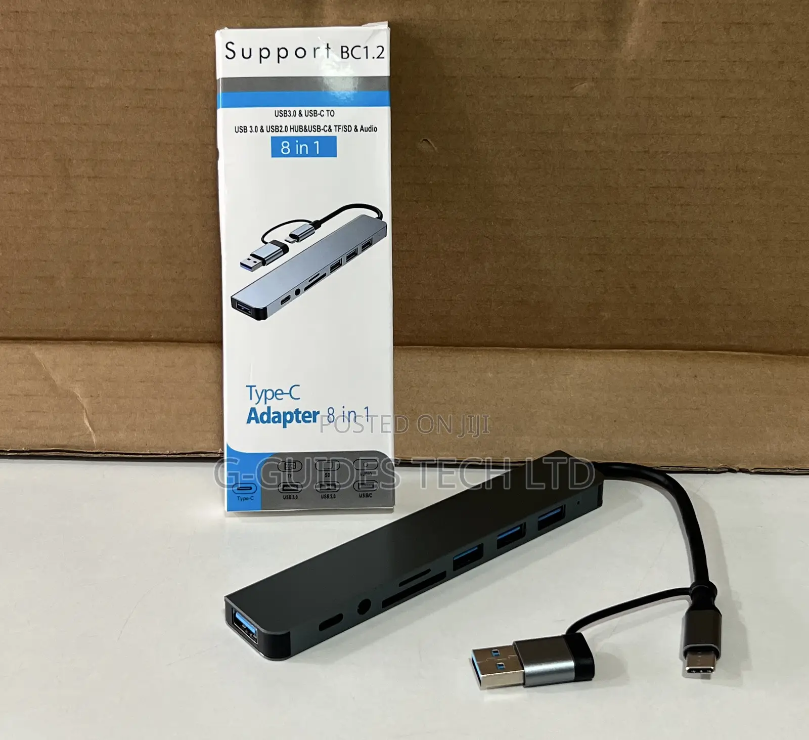 8-in-1 Usb Type-C Adapter , 8-in-1 Usb Type-C Multifunction Adapter