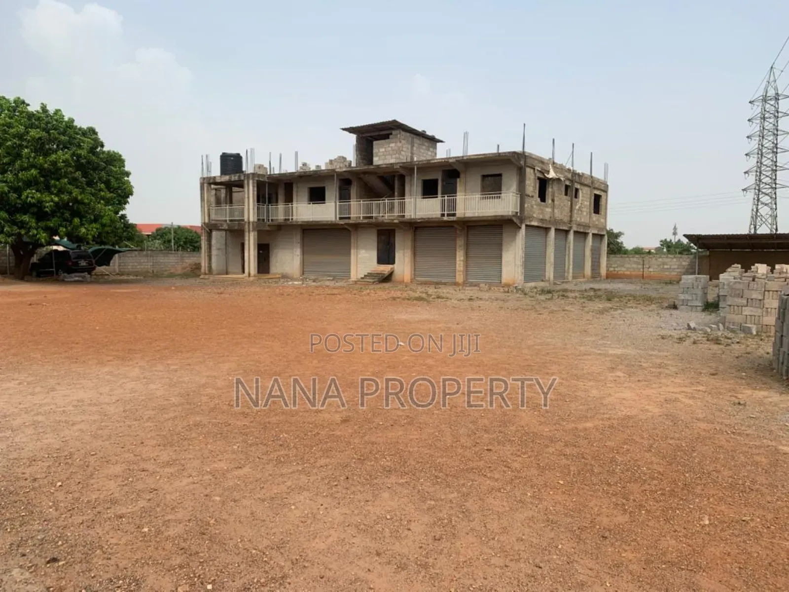 Blocks Factory Company for Sale Located at Oyibi and Is on Seven Plots