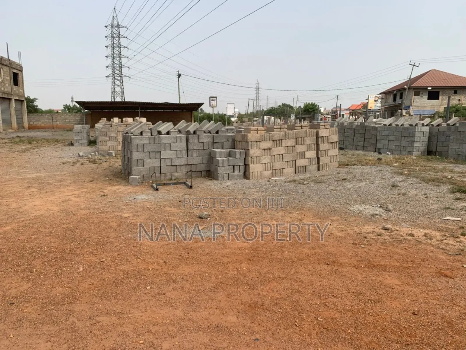 Blocks Factory Company for Sale Located at Oyibi and Is on Seven Plots