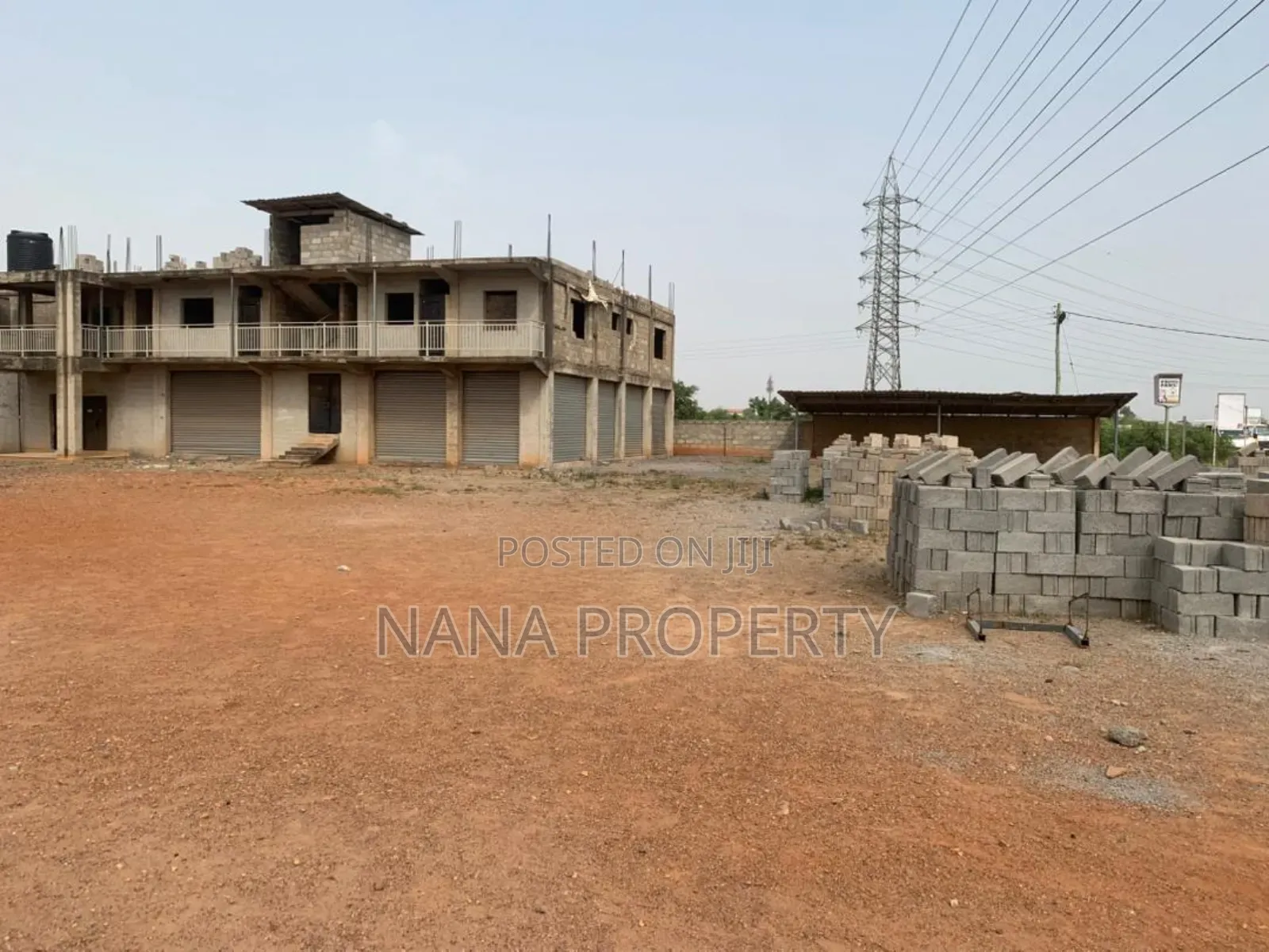 Blocks Factory Company for Sale Located at Oyibi and Is on Seven Plots