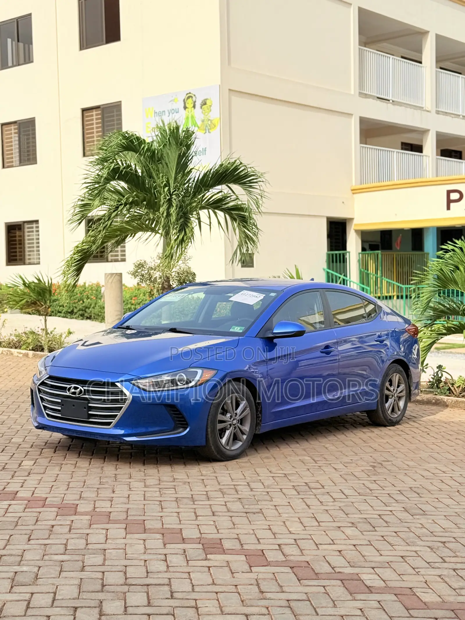 Hyundai Elantra 2017 Blue