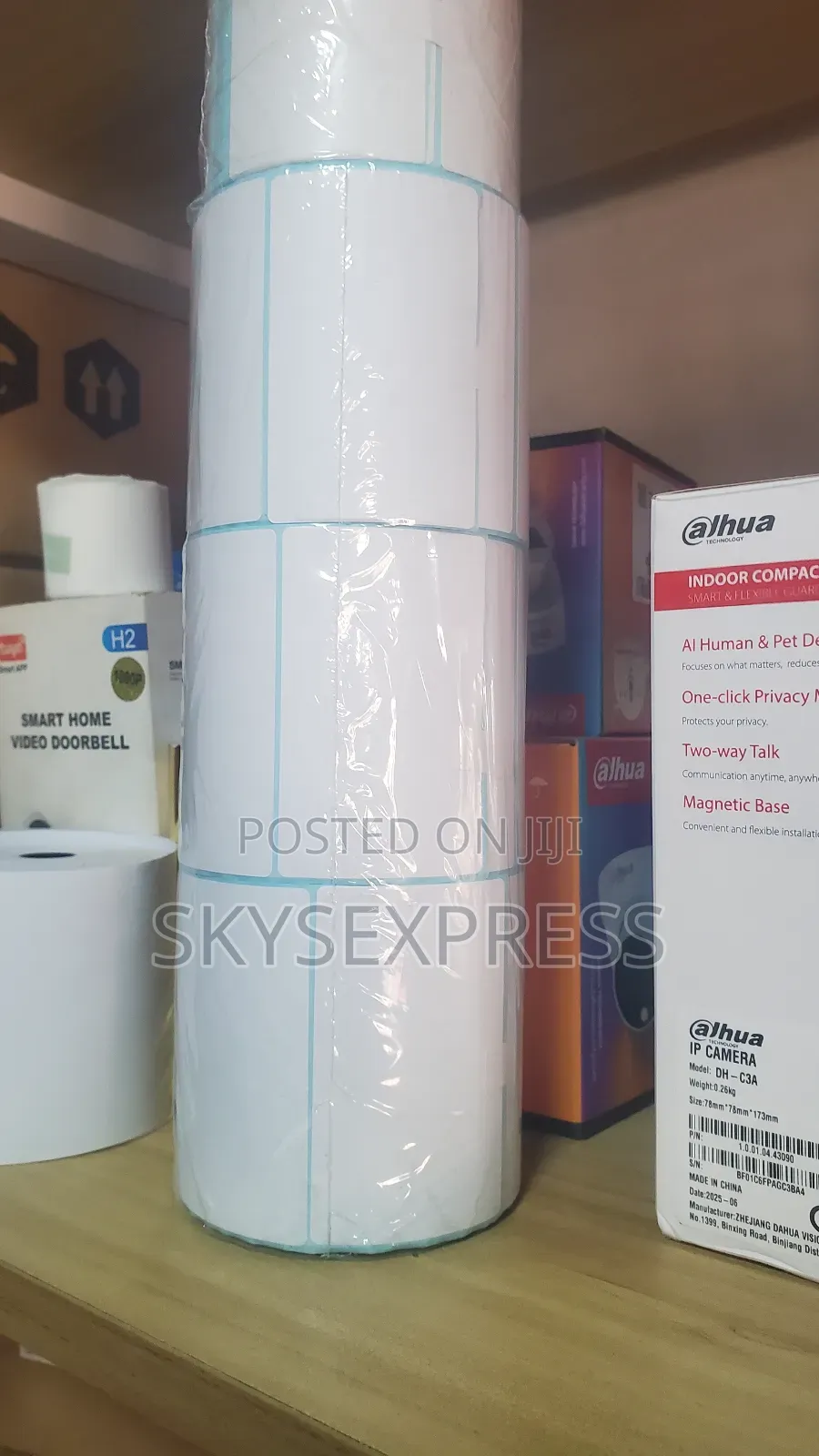 Thermal Lable Stickers 100x60