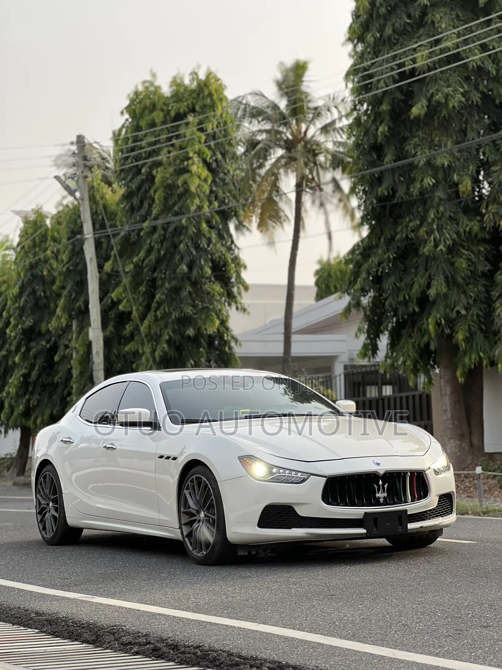Maserati Ghibli S Q4 4dr Sedan AWD (3.0L 6cyl Turbo 8A) 2015 White