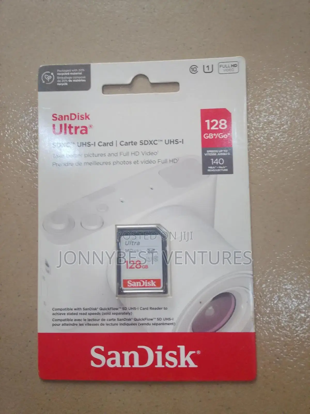 128gb Camera Memory Sandisk Brand