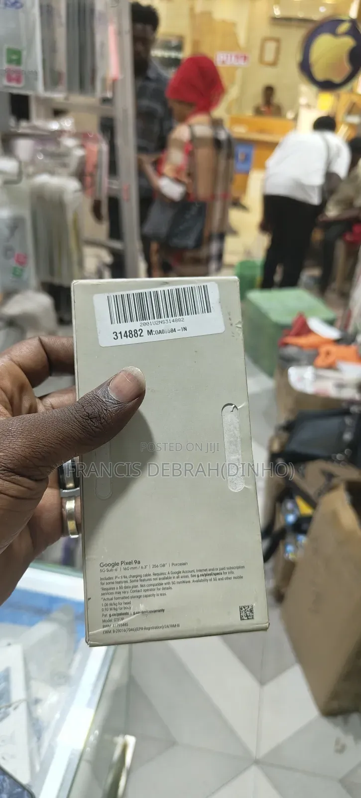 New Google Pixel 9a 256 GB White