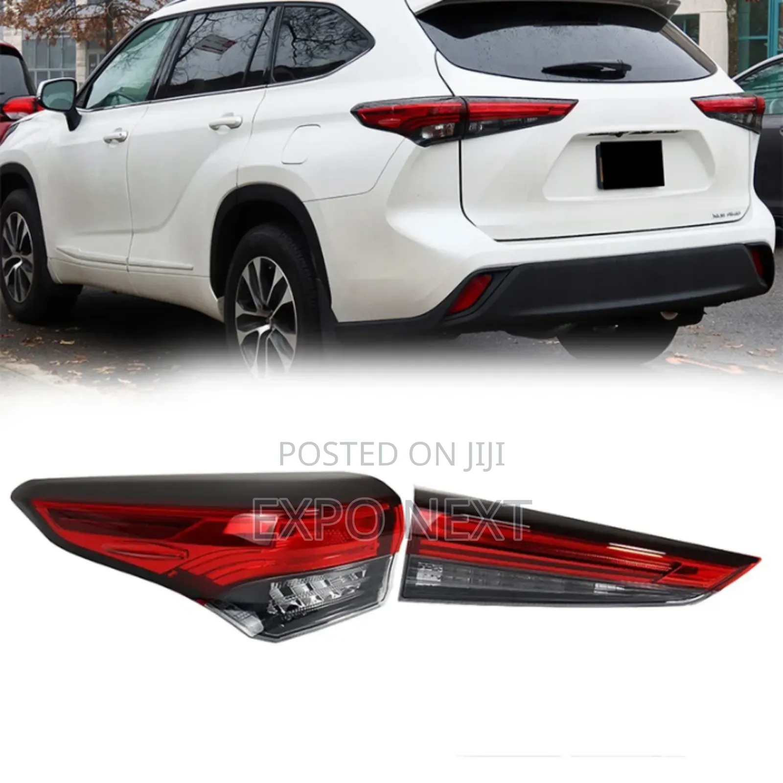 Plug And Play Tail Lights Toyota Highlander 2019-2023
