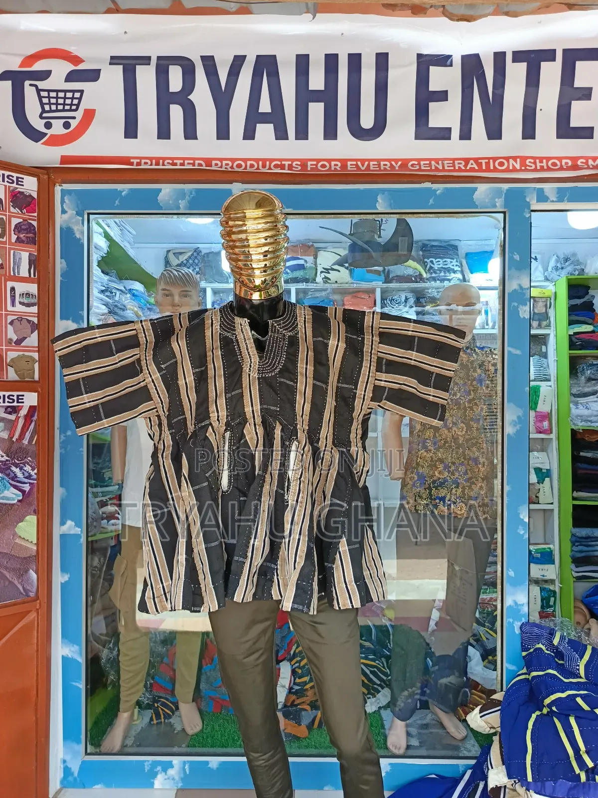 Buy Authentic Batakari Smock in Ghana – Premium Ghanaian Smock-Tryahu