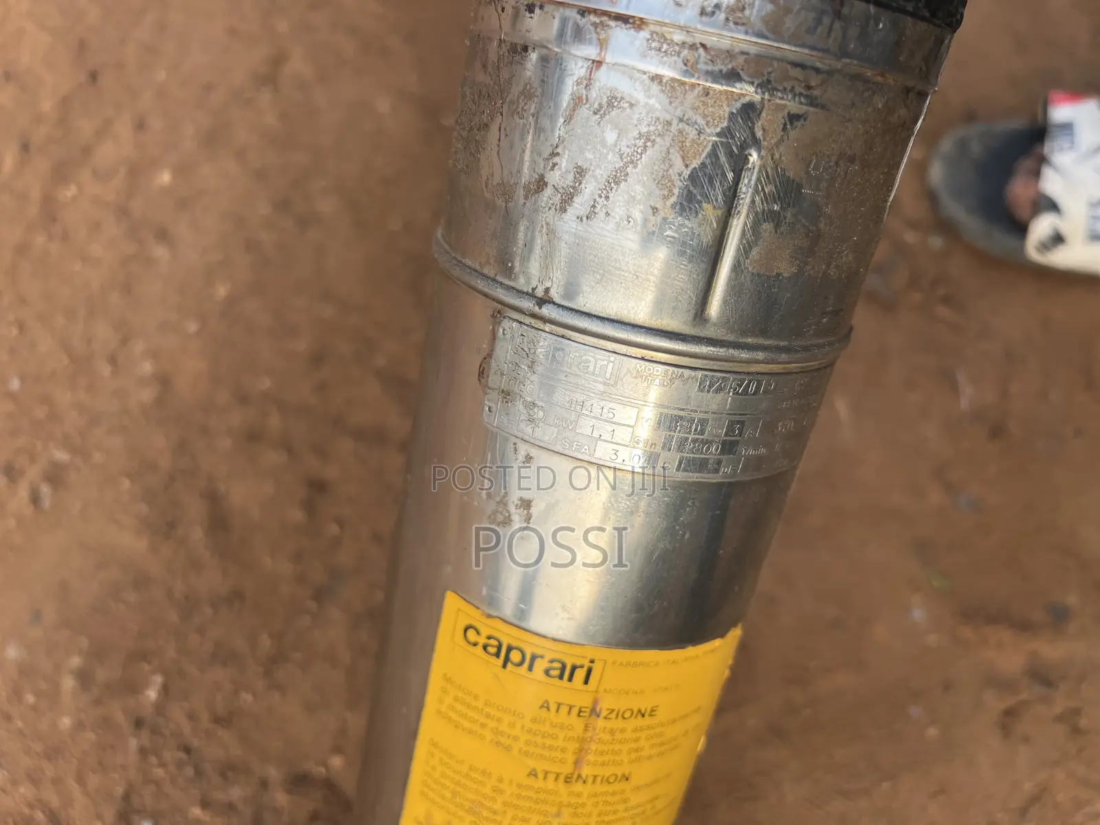 Submissive Borehole Pump From Italy