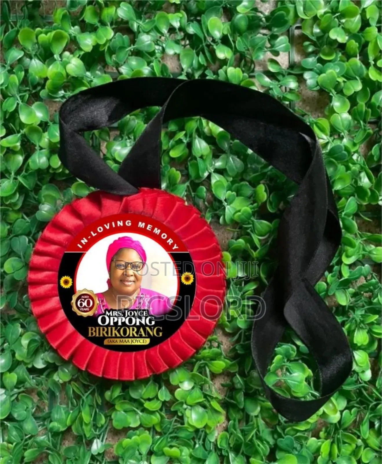 Funeral Rosette
