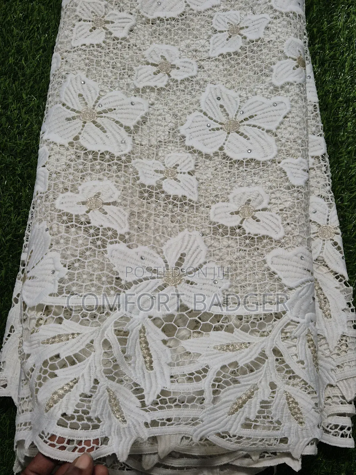 Exquisite Embroidery Guipure Lace