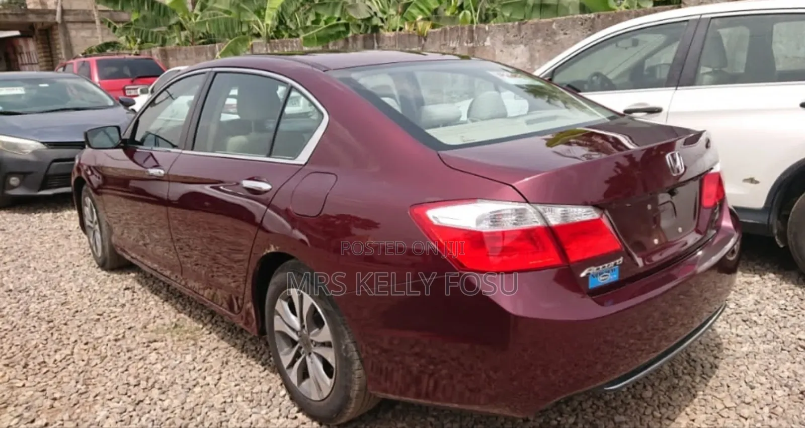 Honda Accord EX 4dr Sedan (2.4L 4cyl 6M) 2015 Burgundy