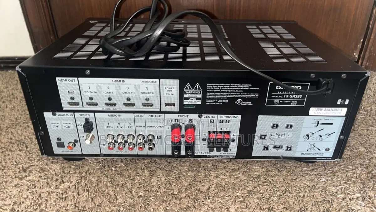 Onkyo Tx Sr393