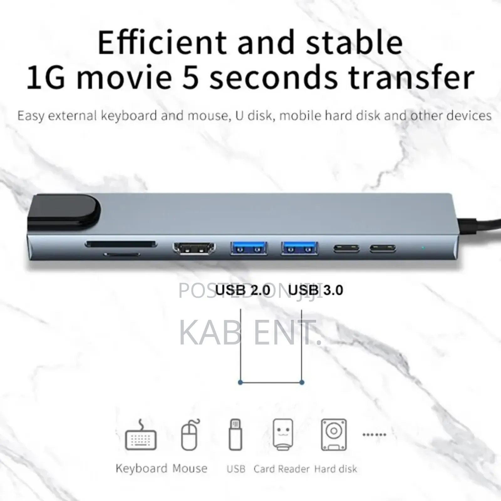 Multi-Functional Usb Hub