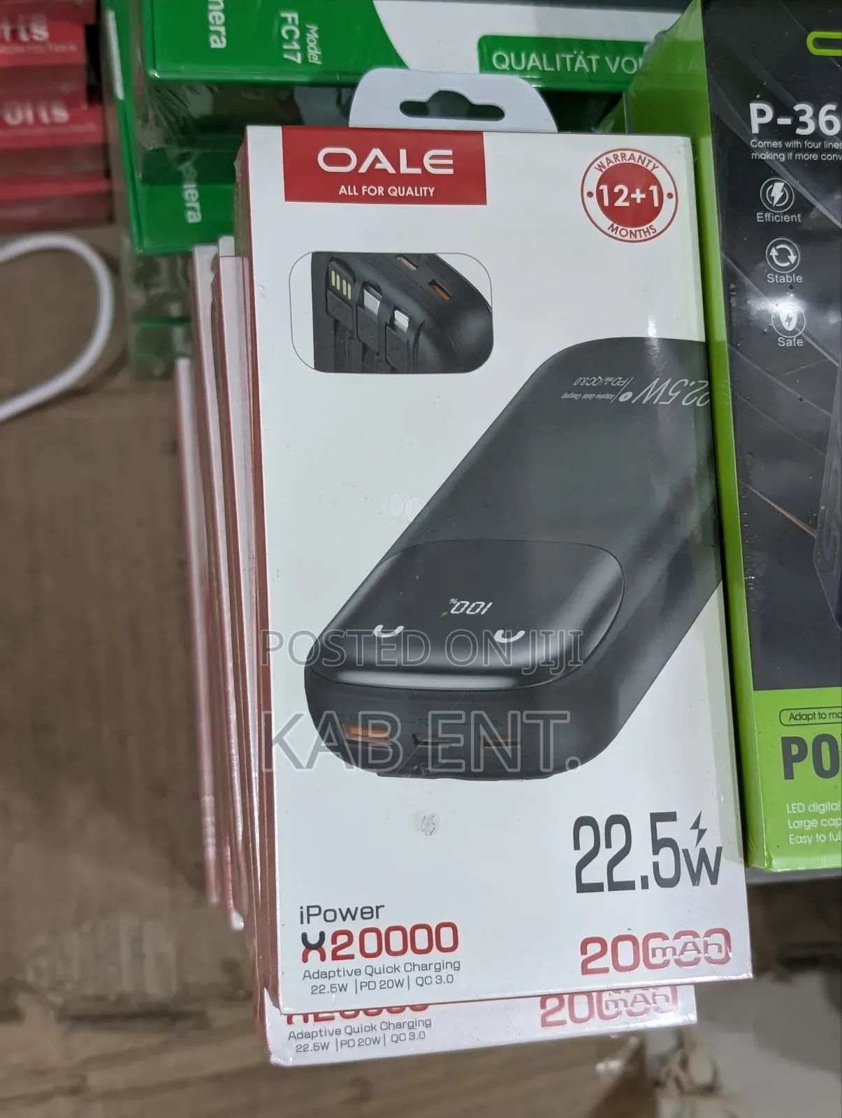 Oale Fast Charging Power Bank (20000 Mah)