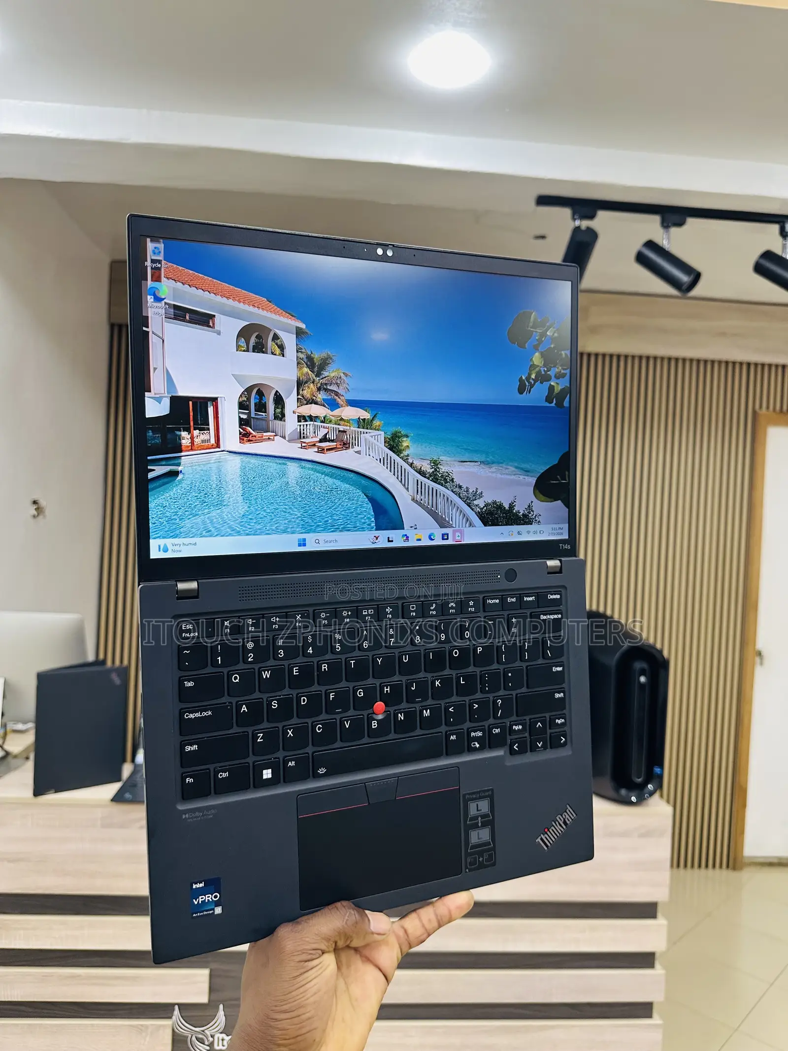 Laptop Lenovo ThinkPad T14s G4 16GB Intel Core i7 SSD 256GB