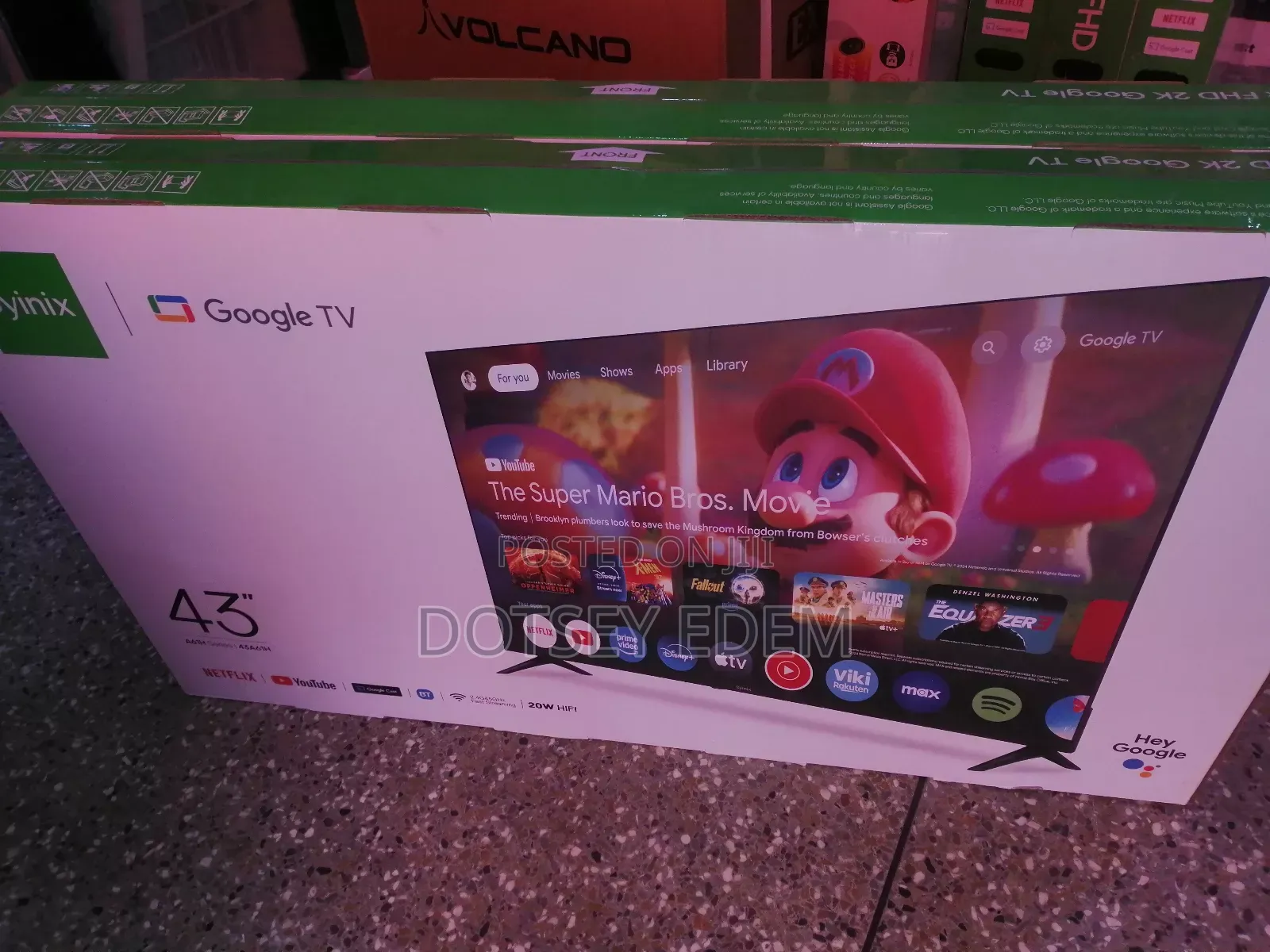 Syinix Google Smart 43 Inches Tv's