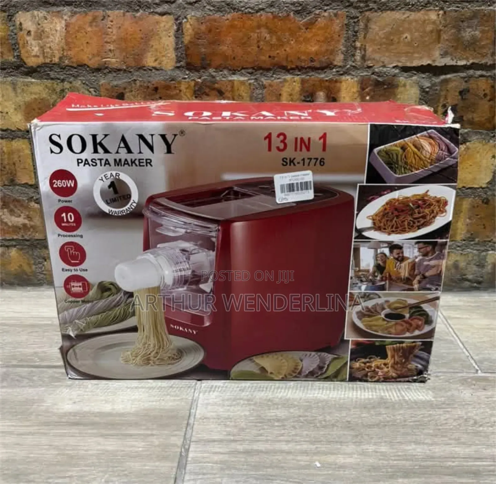 13-in-1 Sokany Pasta Maker Sk-1776