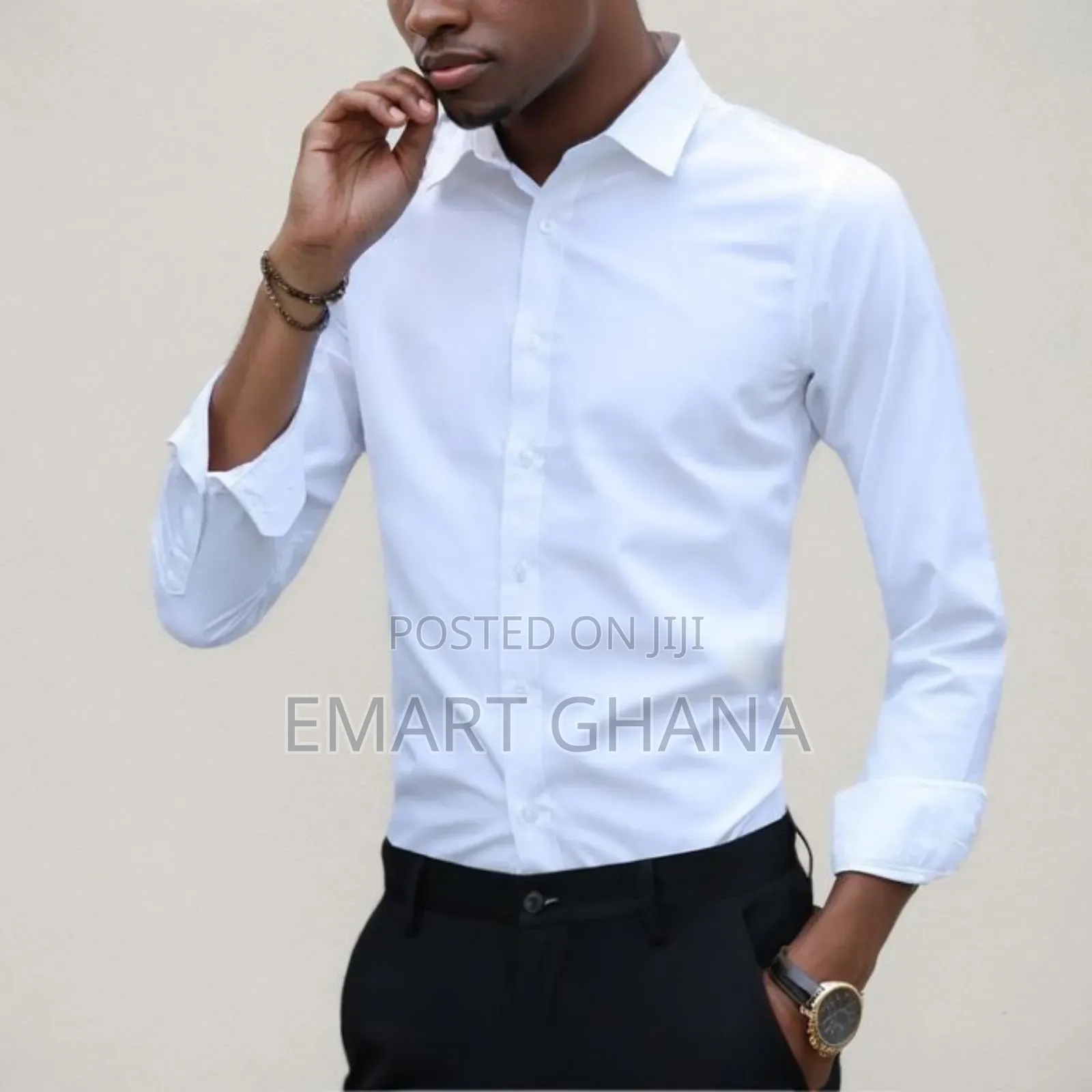 Long Sleeve Shirt - White