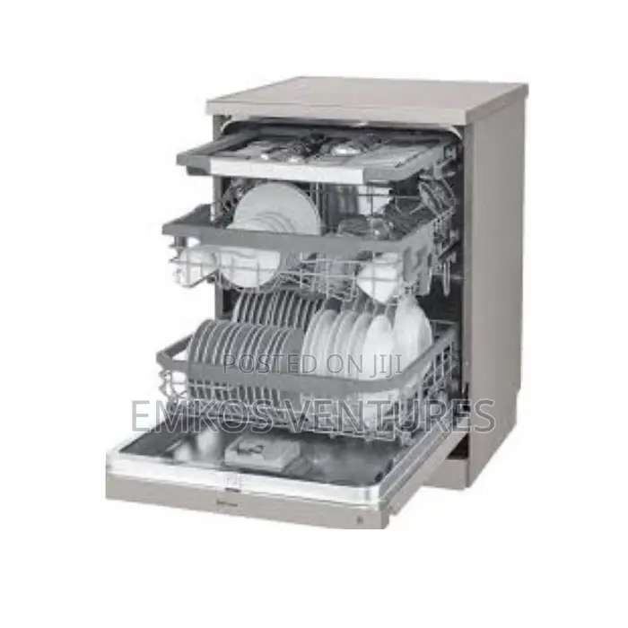 Lg 14 Place Settings Free Standing Dishwasher With Quadwash And Thinq