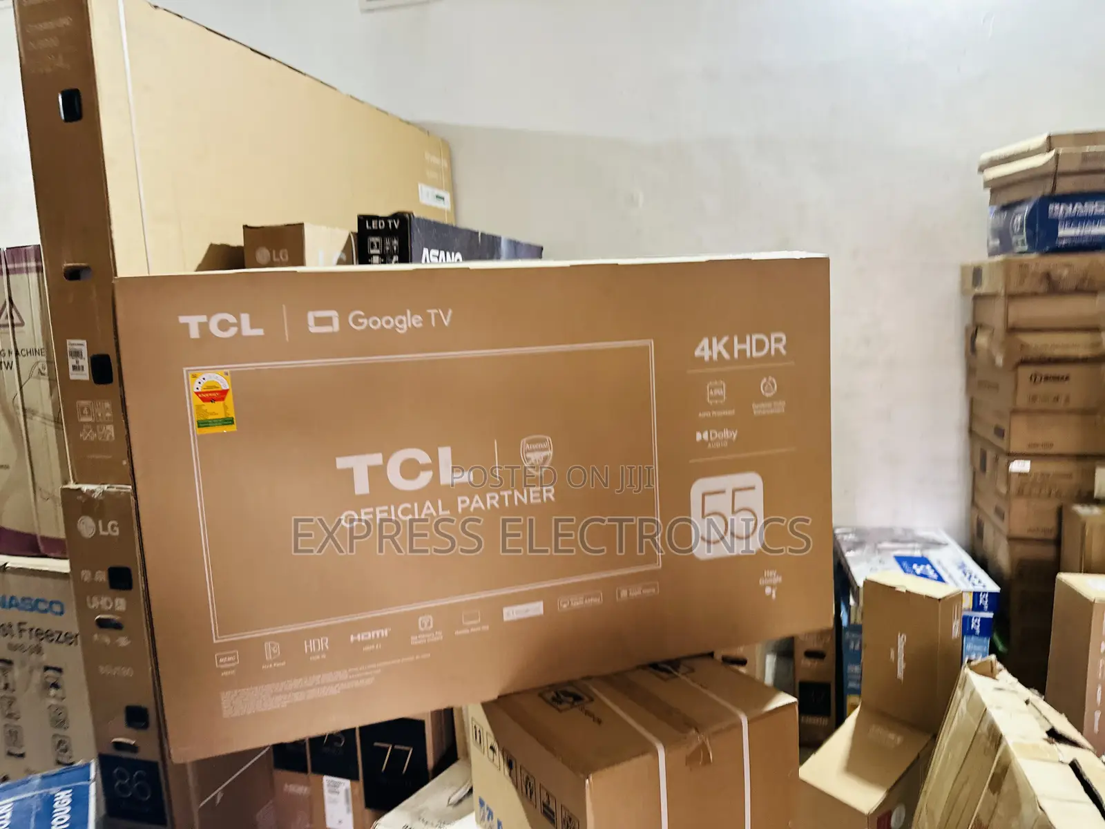 Grab Your Favorite TCL 55”P6k Uhd Smart Glossy
