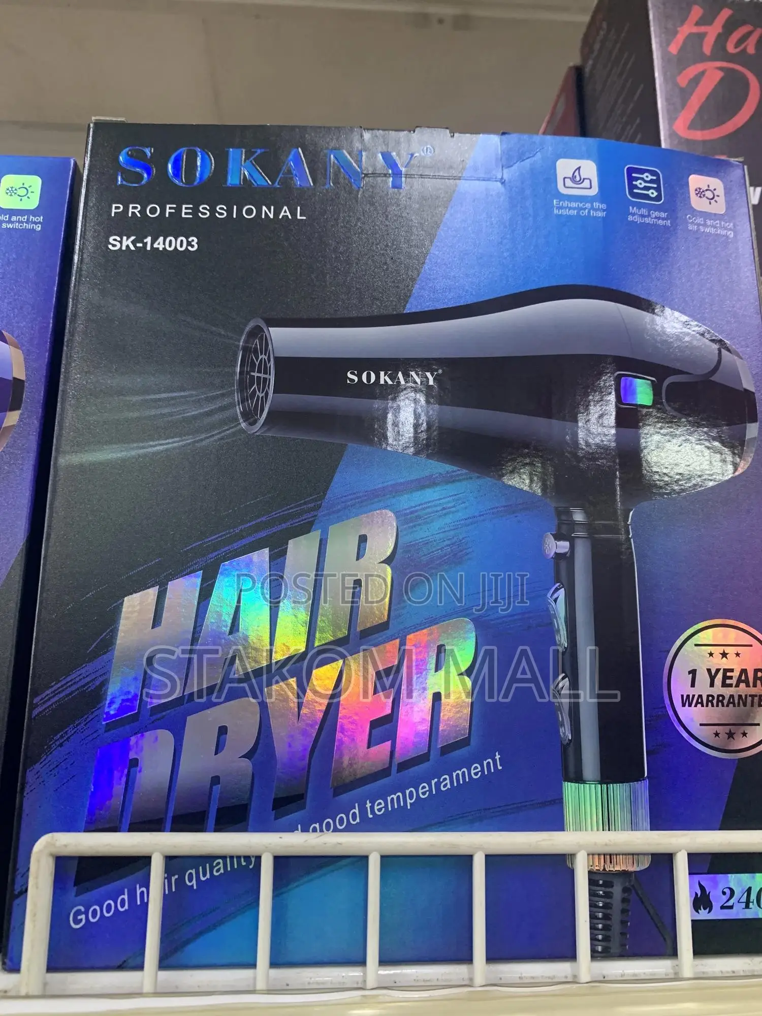 Kemey Hair Dryer 2 In 1