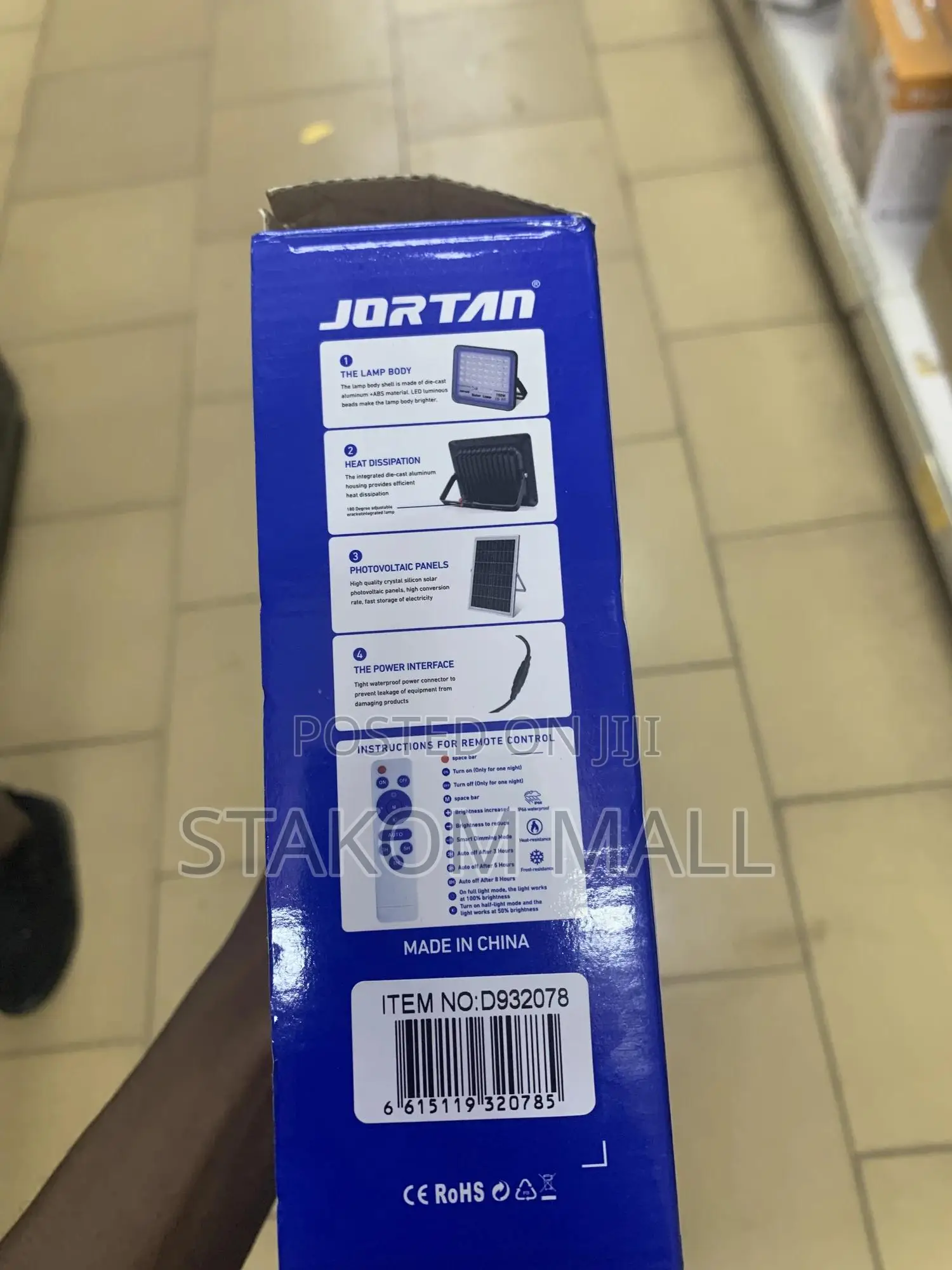 100 Wats Solar Flood Light