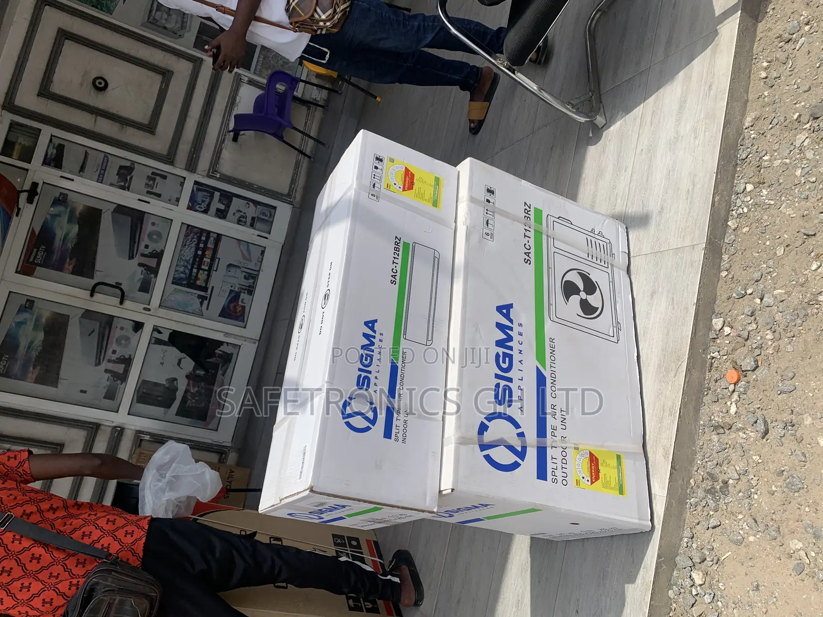 Kindly Check Out Sigma 1.5 Horsepower Split Type White Ac