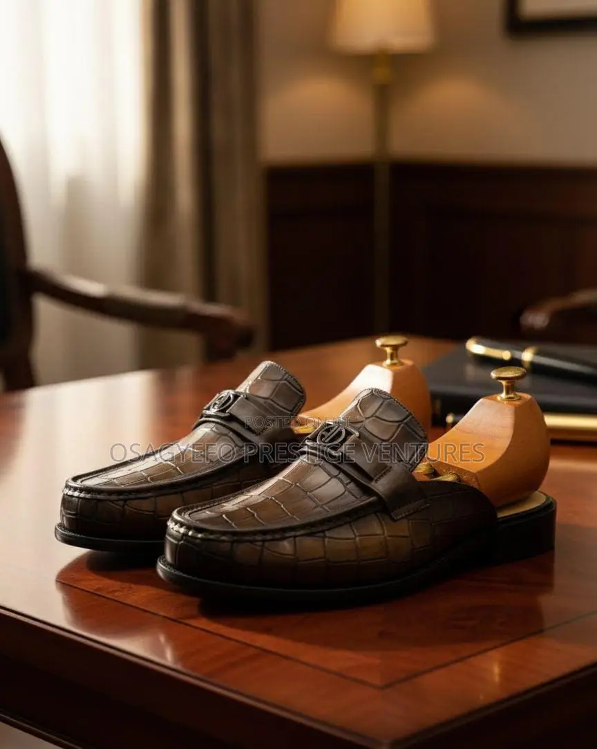 Premium Quality Morizio Half Shoe Coffee