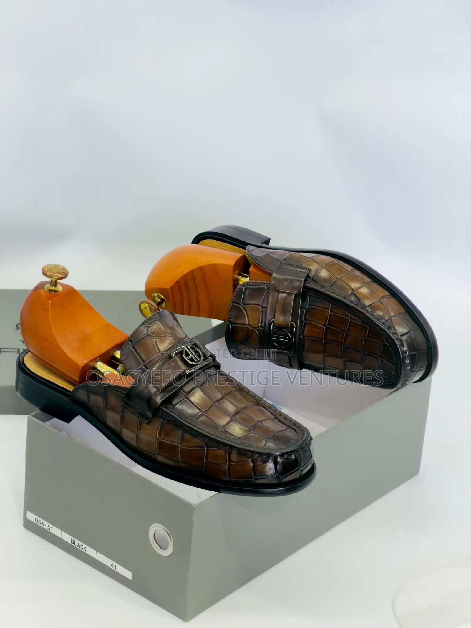 Premium Quality Morizio Half Shoe Coffee