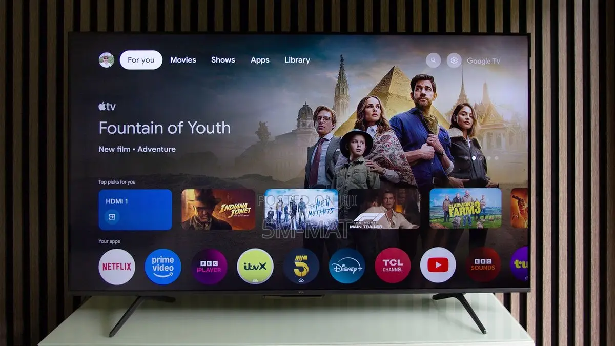 Sleek Design TCL Qled 98p8k Tv 98" - 249 Cm - Ultra Hd - Smart Tv)