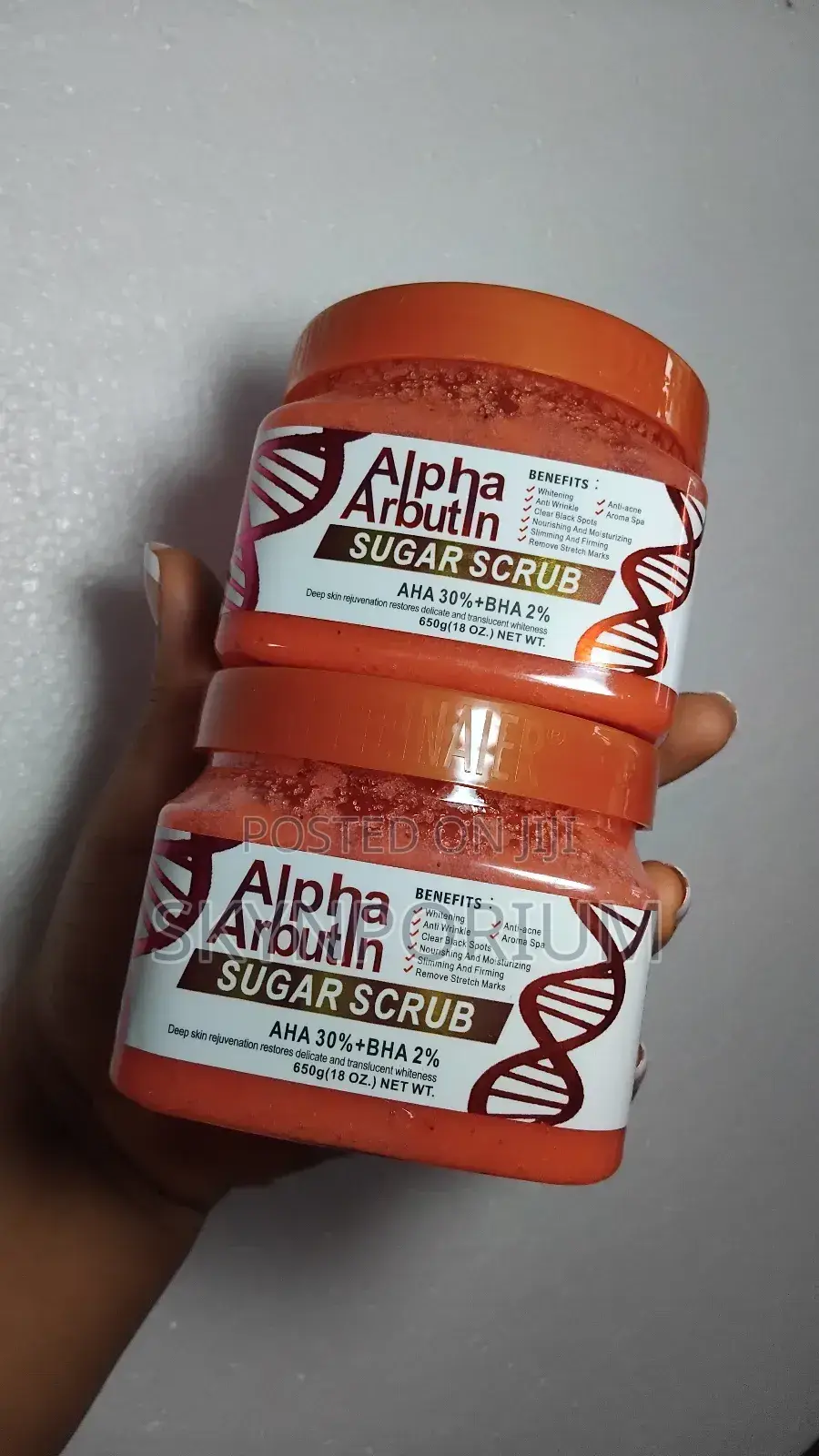 Original Dr. Meinaier Alpha Arbutin Aha + Bha Sugar Scrub