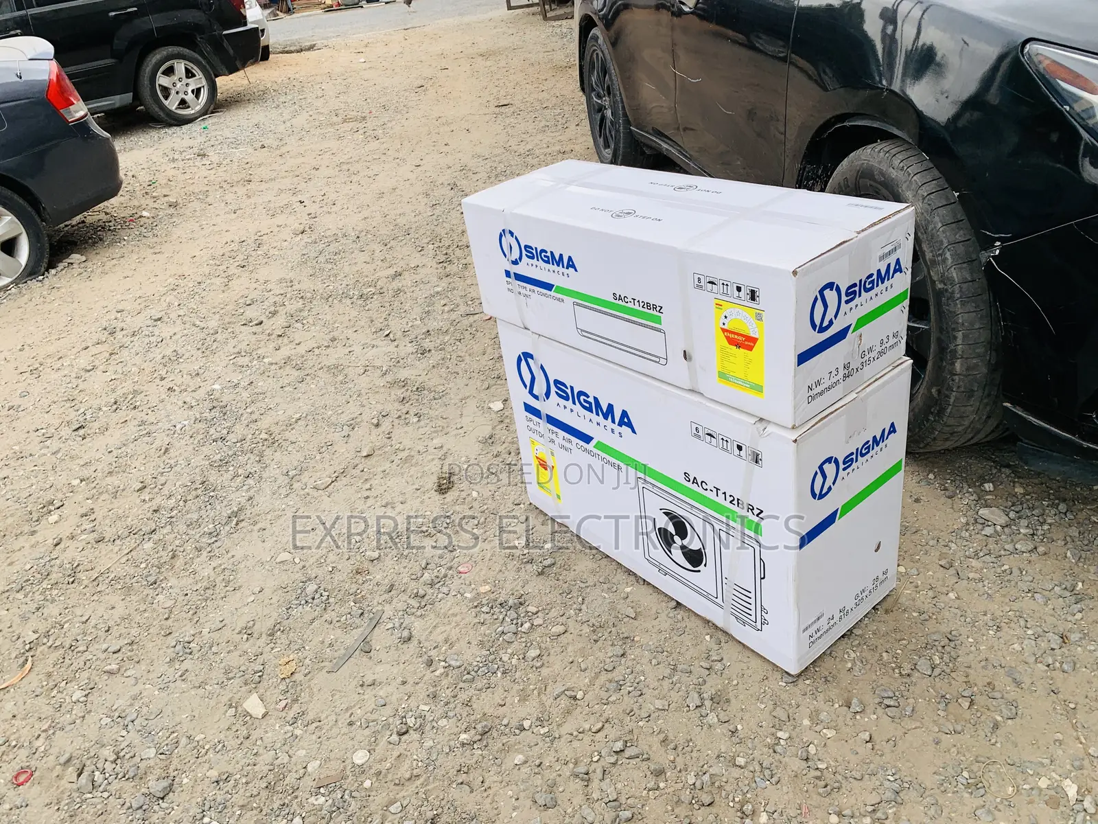 Fast Cooling Split R410 Gas 1.5hp Sigma And