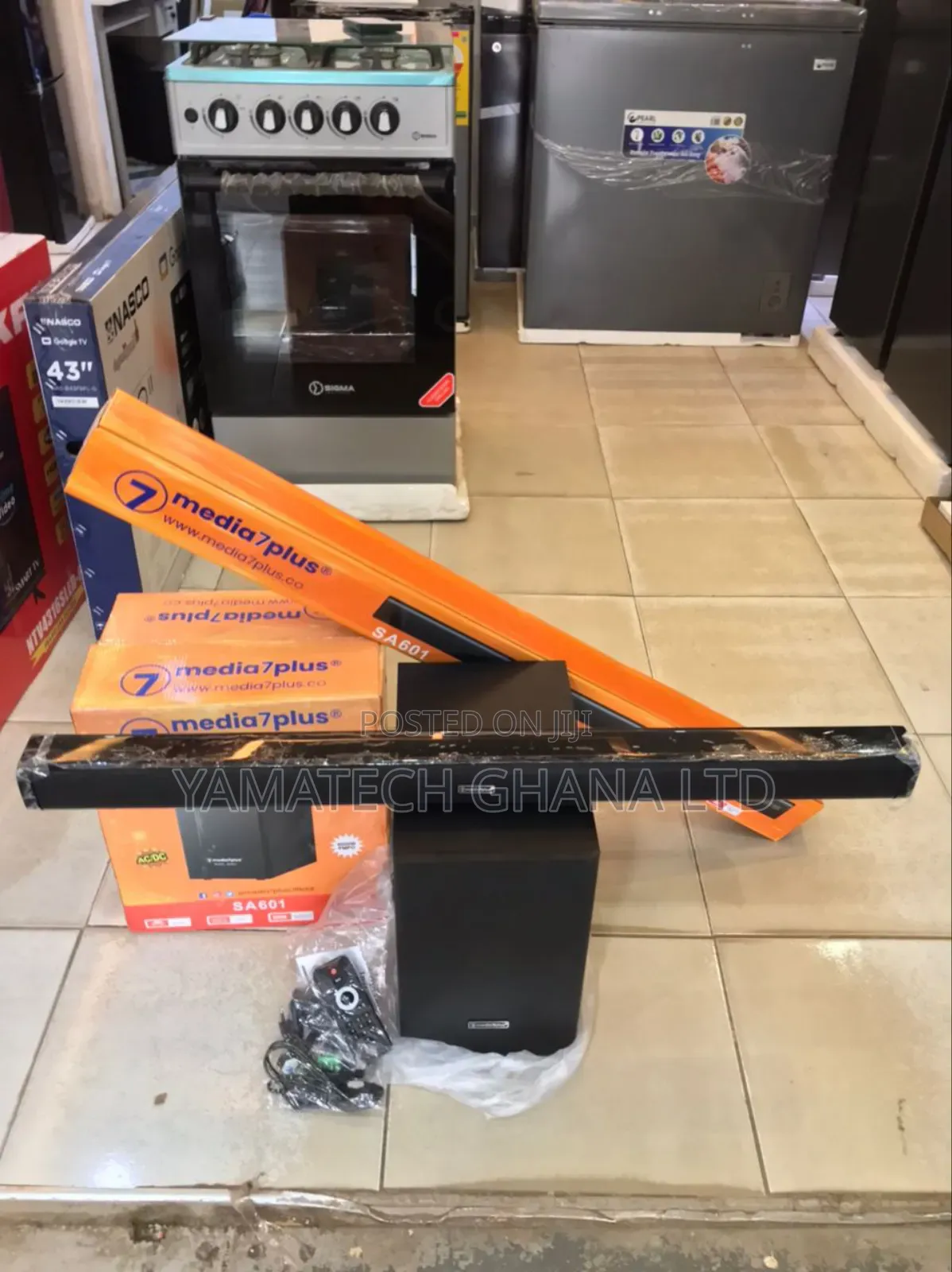 Quality Sounds 2.1ch Media 7 Plus Soundbar With Woofer And Bluetooth