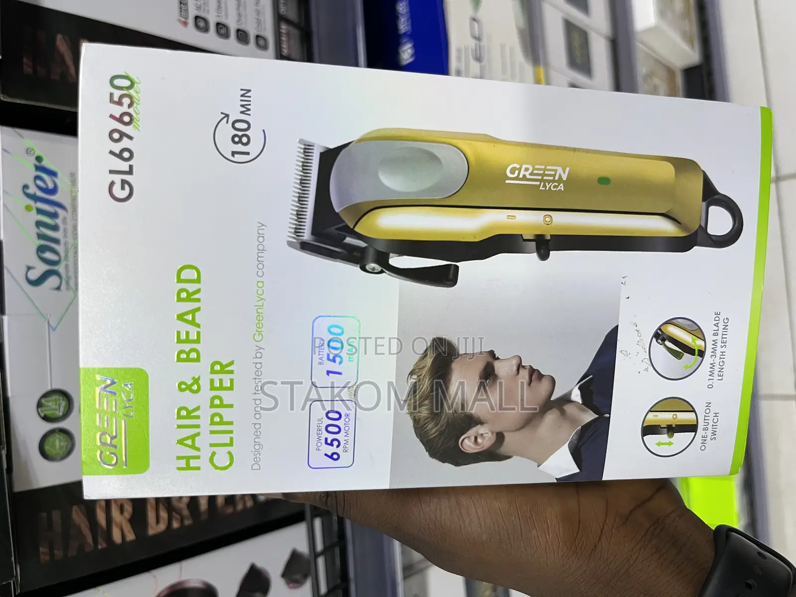 Hair Beard Clipper - Cordless