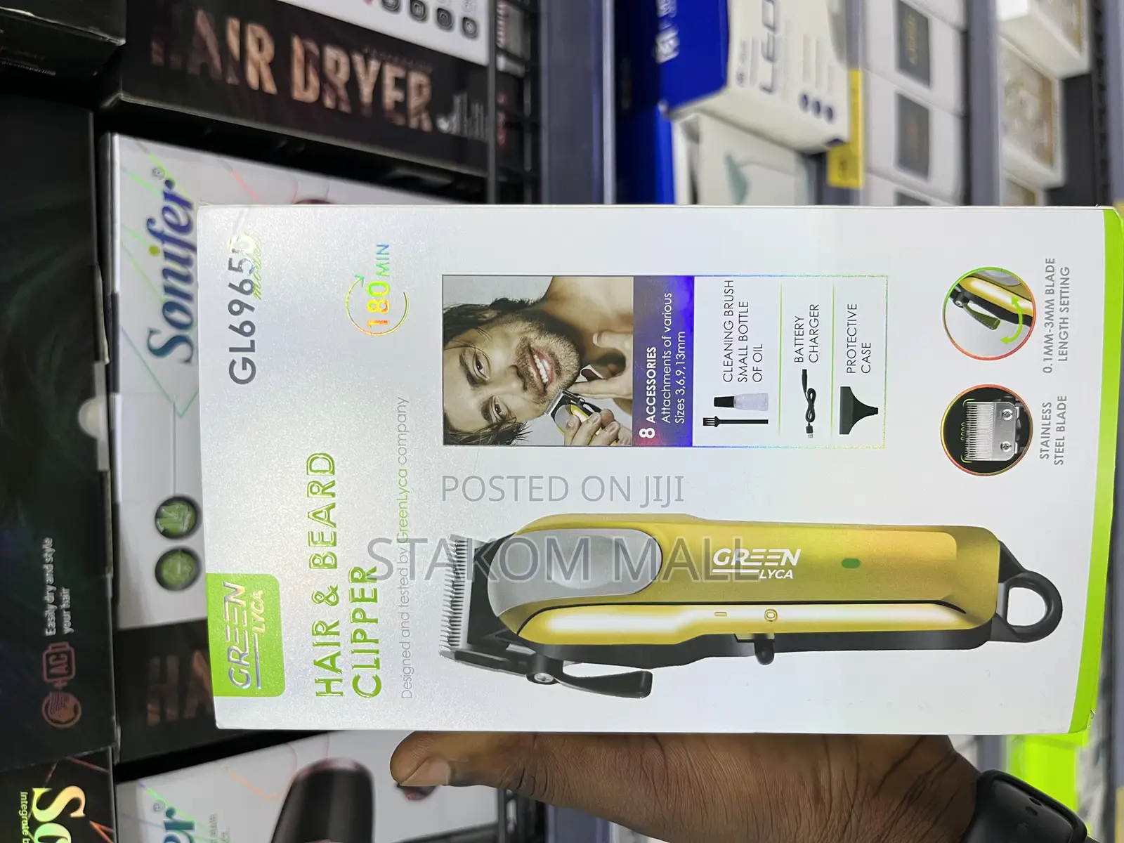 Hair Beard Clipper - Cordless