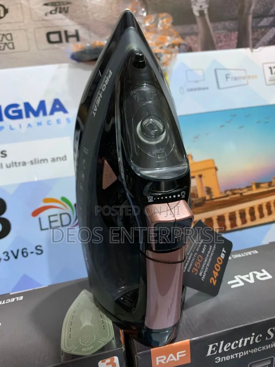 Raf Heavy Duty Steam Iron With Strong Burst Function