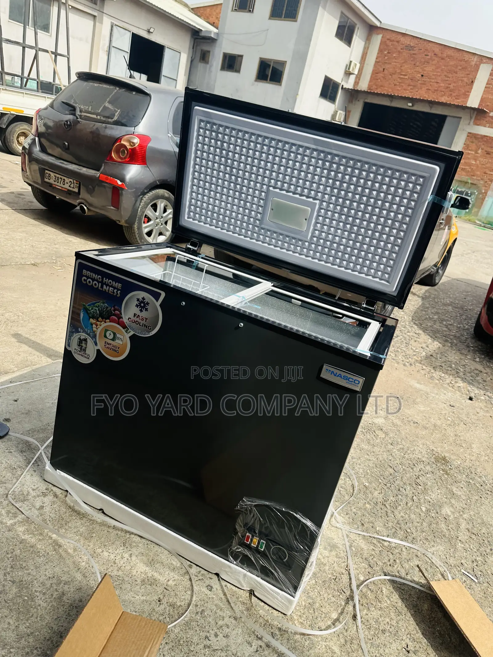 Easy to Clean Nasco Brand New 200liters Chest Freezer