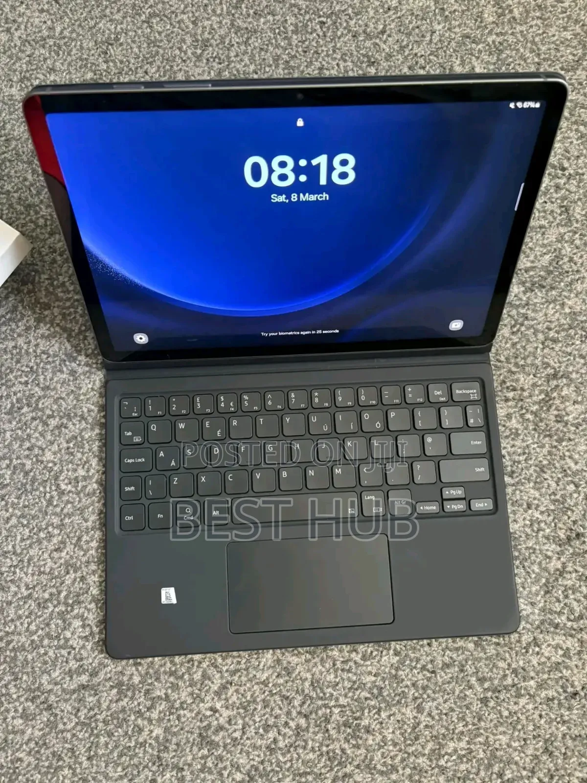 New Samsung Galaxy Tab S9 FE 256 GB Black