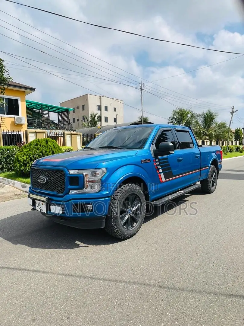 Ford F-150 Lariat 4x4 SuperCab Styleside 8 ft. box 163 in. WB 2020 Blue