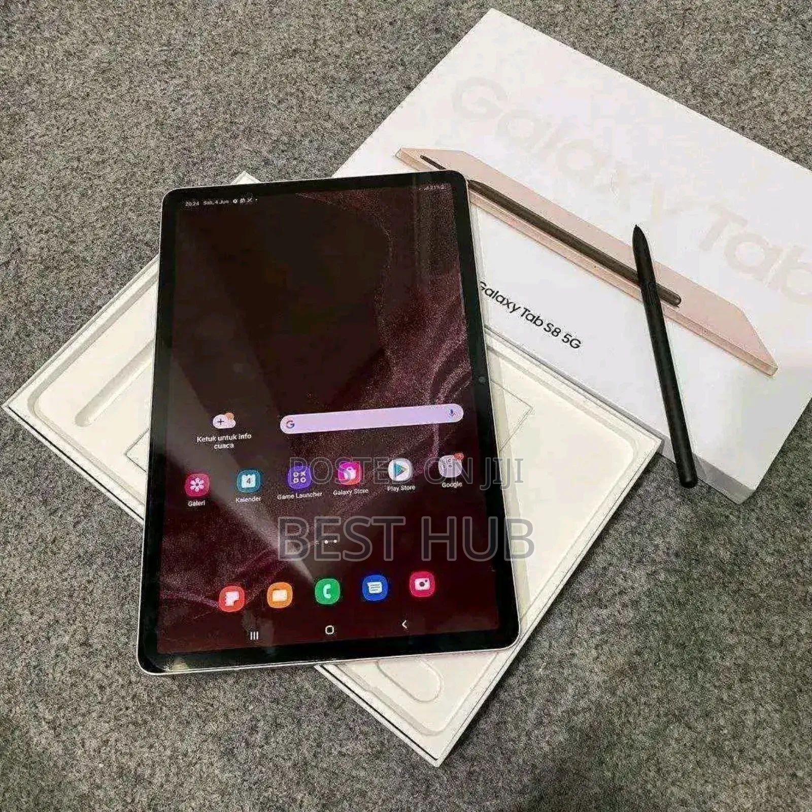 New Samsung Galaxy Tab S8 256 GB Gray