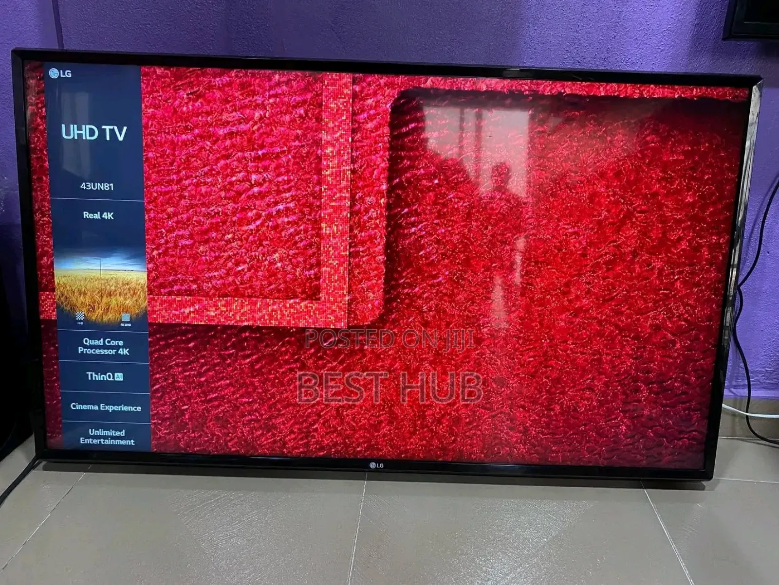 Lg 43inches Smart Tv