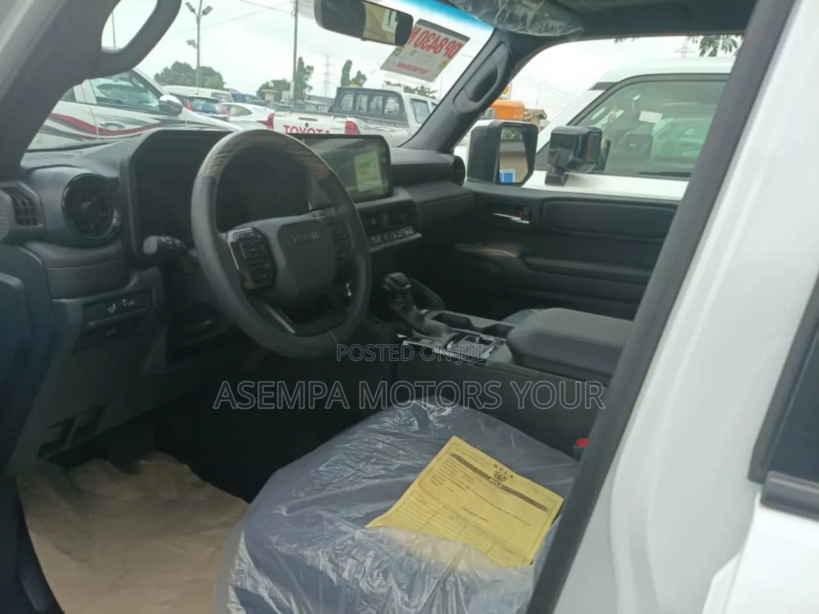 New Toyota Land Cruiser Prado 2.4 Hybrid 2025 White