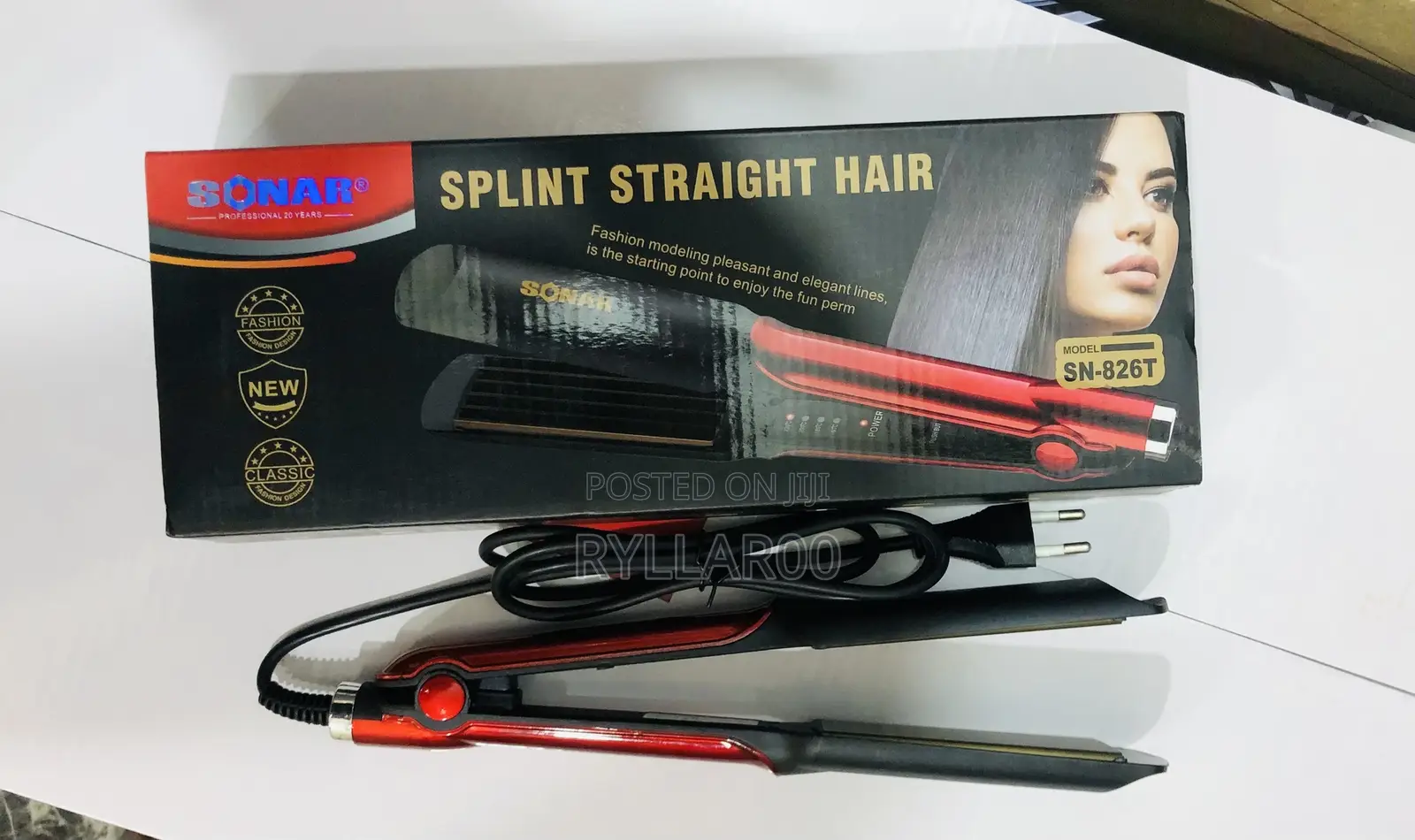 Sonar Splint Hair Straightener