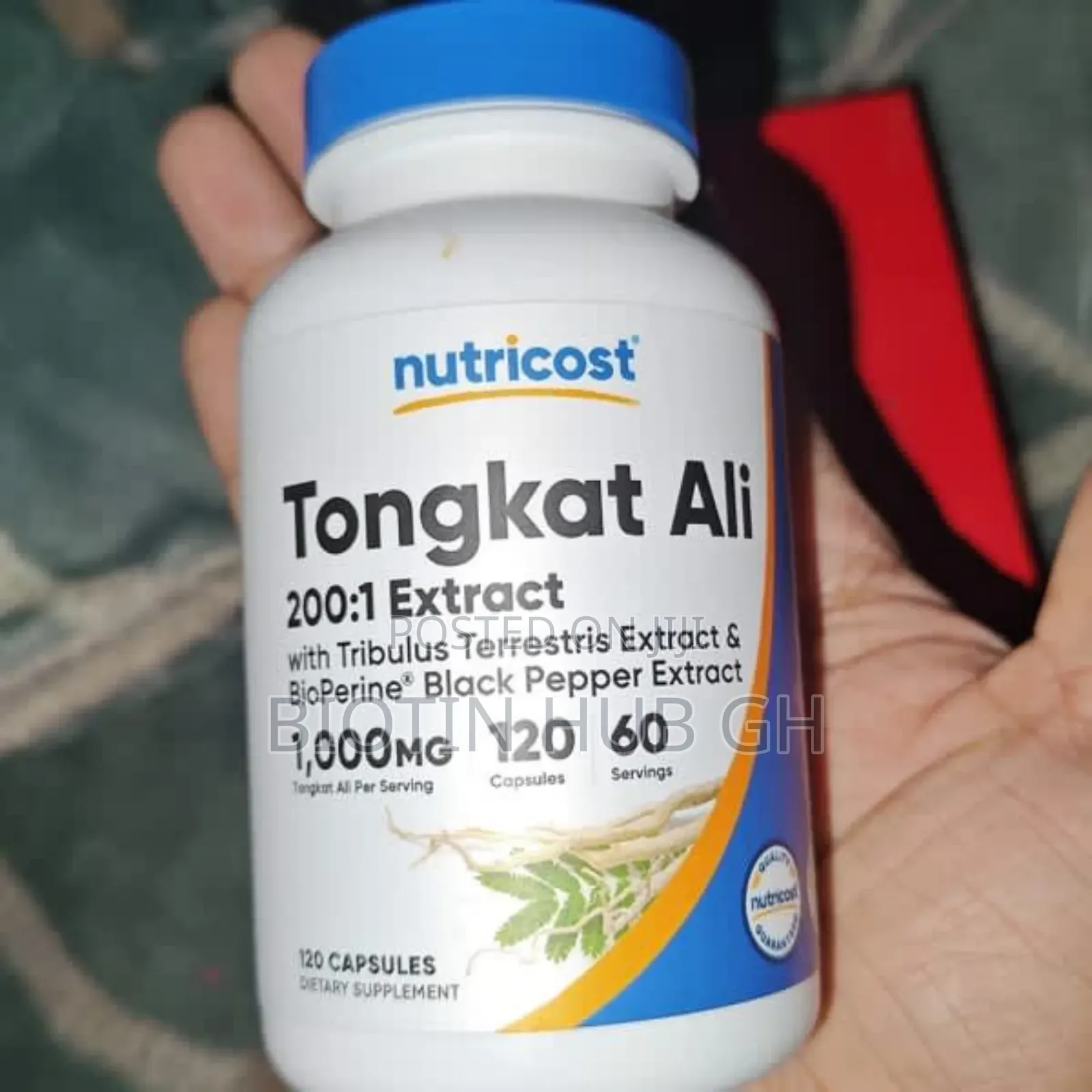 Nutricost Tongkat Ali Extract 120 Capsules