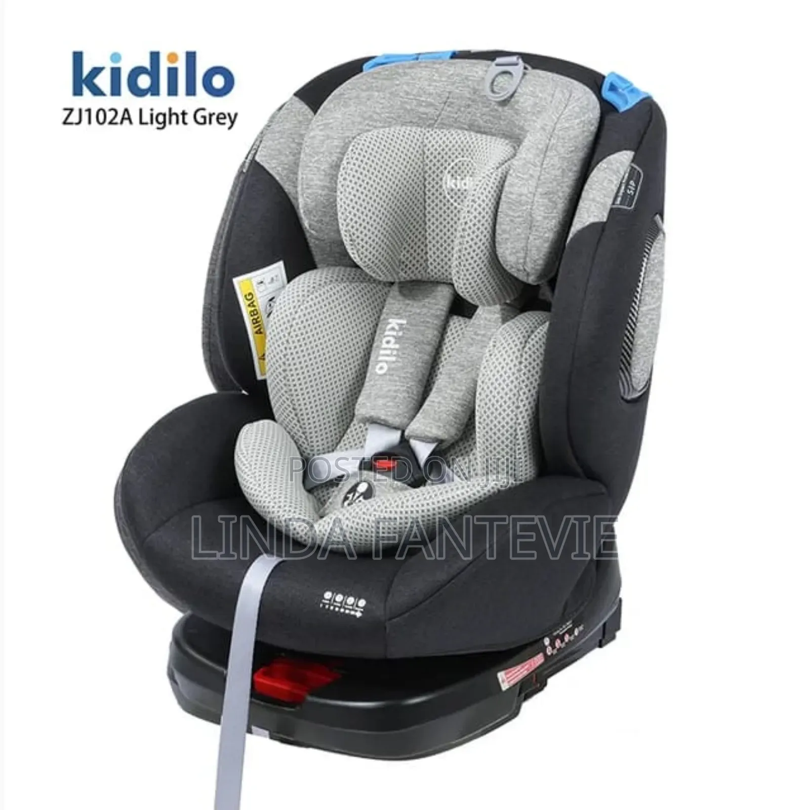 Kidilo 360-Degree Carseat