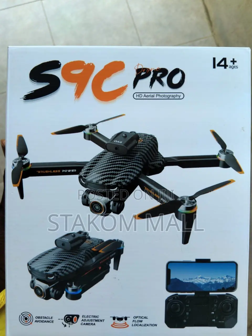 Drone S9c Pro - Unmanned Aerial Vehicle Hd Camera