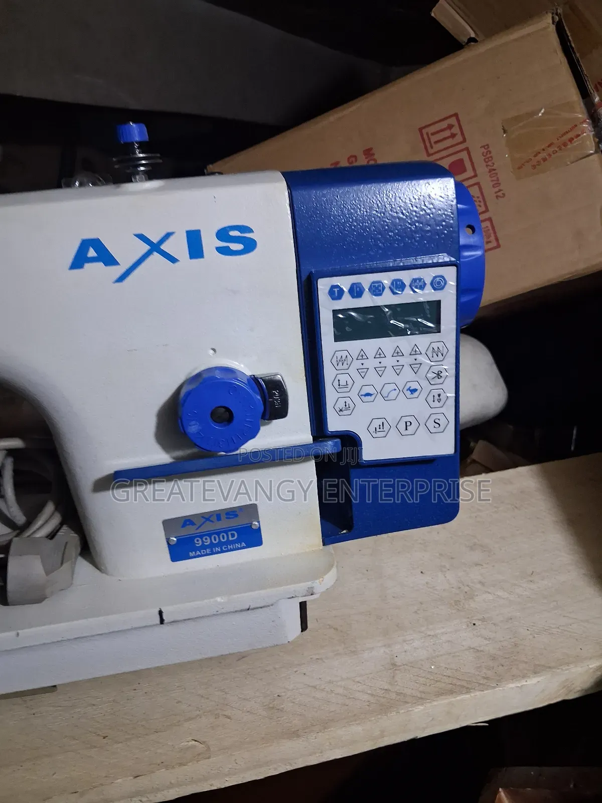 Foreign Used Full Digital Ind. Sewing Machine
