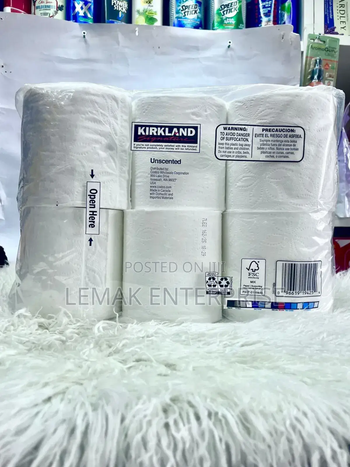 Kirkland Bath Tissue Soft And Absorbent