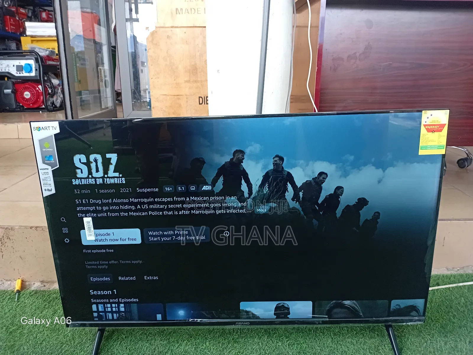 Asano 43” Smart Tv – Full Hd | Wi-Fi | Ultra Clear Display43 Smart