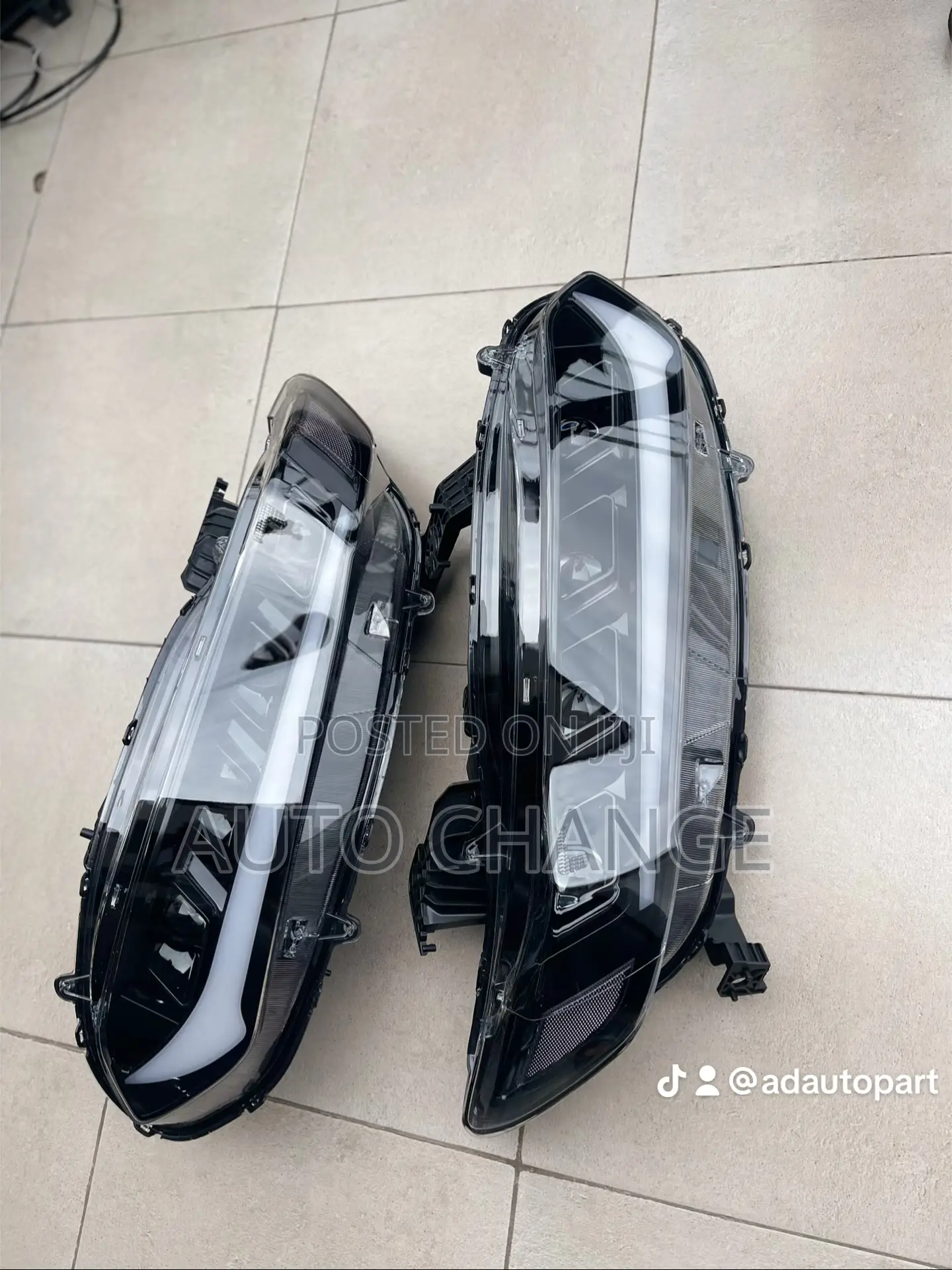 Honda Accord 18 Headlights